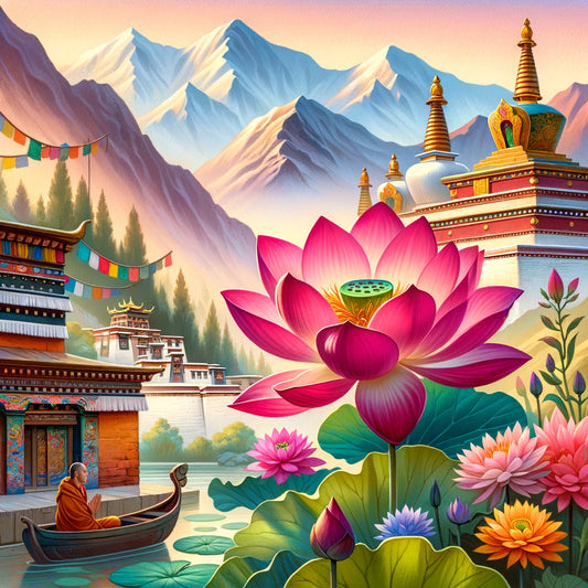 The Lotus in Tibetan Buddhism: Symbol of Purity and Spiritual Awakening