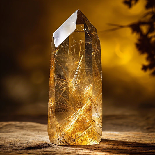 Rutilated Quartz: Discovering Its Wealth and Beauty