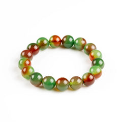 Colorful agatering bracelet